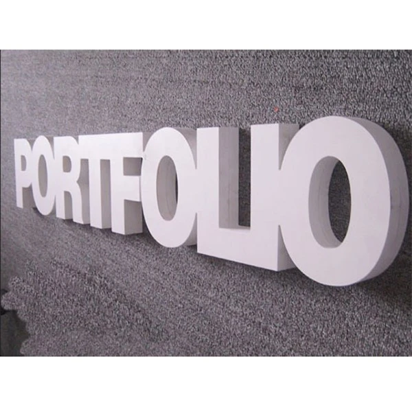 Digital advertising PVC board 6