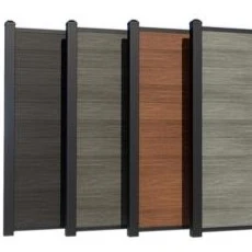 6 Fuß x 6 Fuß großer Sichtschutzzaun aus Holz-Kunststoff-Verbundwerkstoff